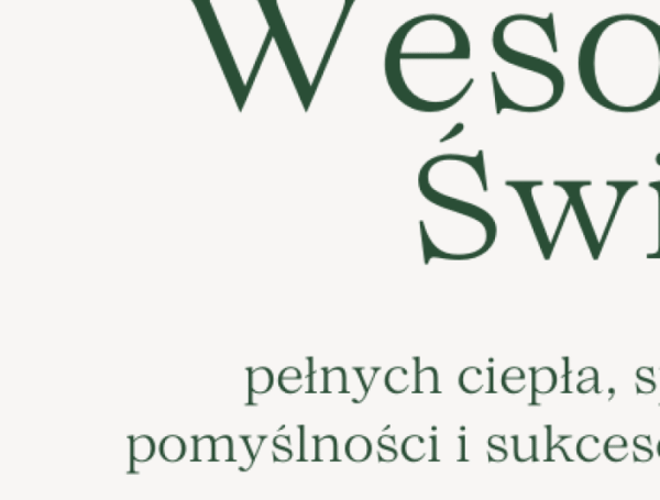 Wesołych Świąt