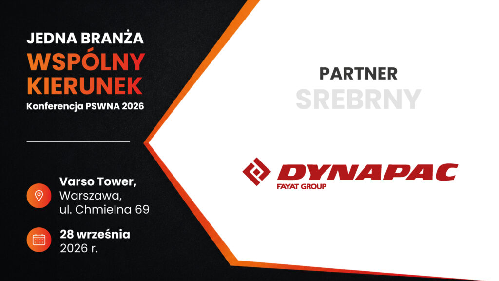 Dynapac – Srebrny Partner konferencji PSWNA