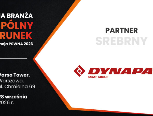 Dynapac – Srebrny Partner konferencji PSWNA