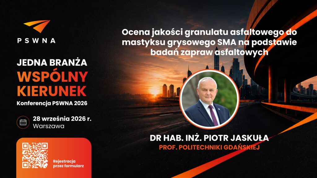 Dr hab. inż. Piotr Jaskuła – prelegent na Konferencji PSWNA