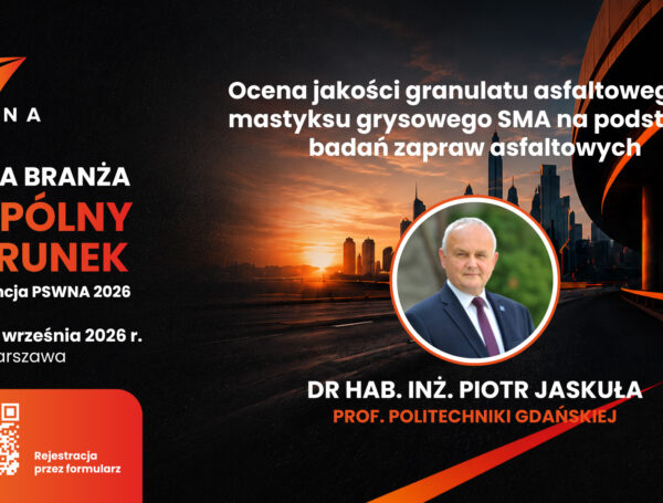 Dr hab. inż. Piotr Jaskuła – prelegent na Konferencji PSWNA